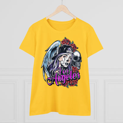 Damen T-Shirt Los Angeles