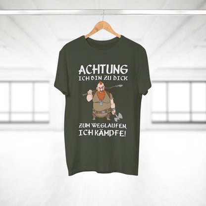 T-Shirt Achtung - Ich kämpfe (bis 5XL)