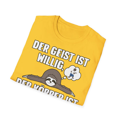 T-Shirt Der Geist ist willig