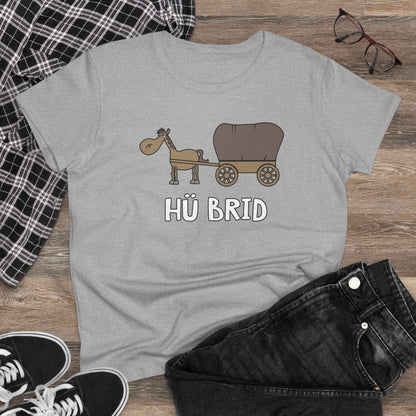 Damen T-Shirt Hü Brid