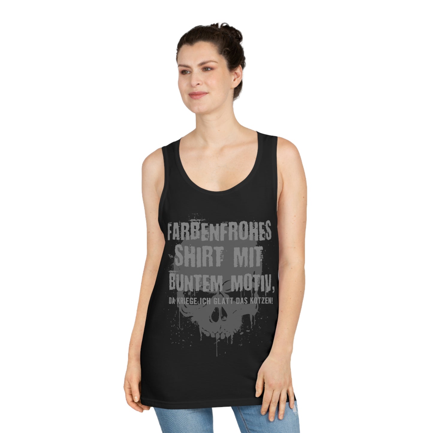 Tank Top Farbenfrohes Shirt mit buntem Motiv