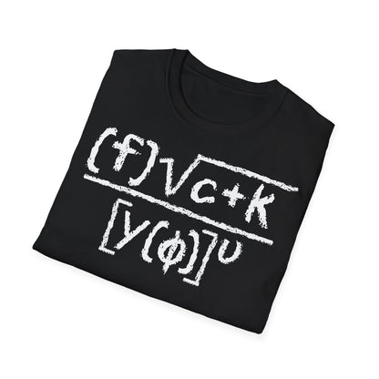 T-Shirt (bis 5XL) Fuck you Formel