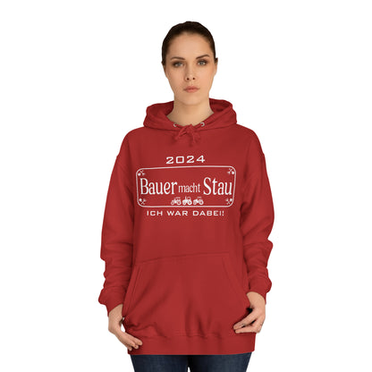 Unisex Hoodie Bauer macht Stau