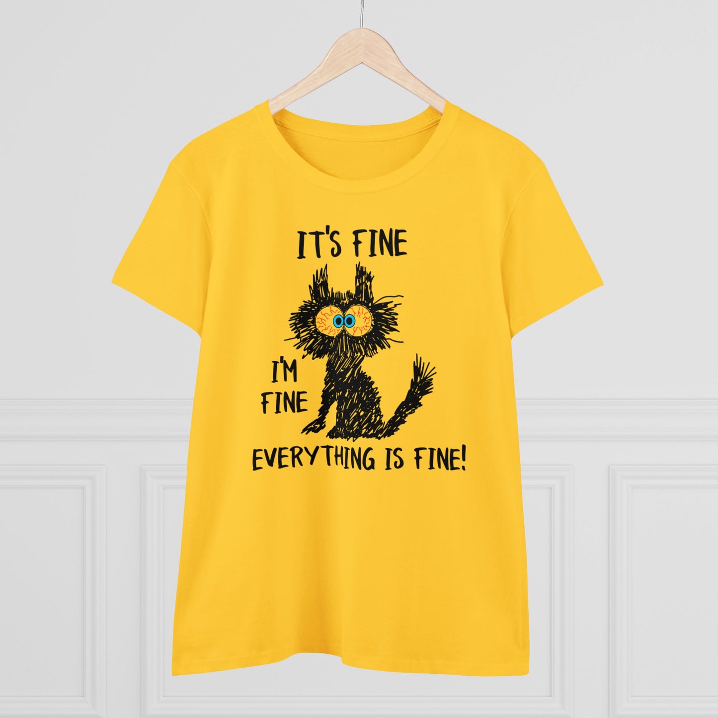 Damen T-Shirt I'm fine