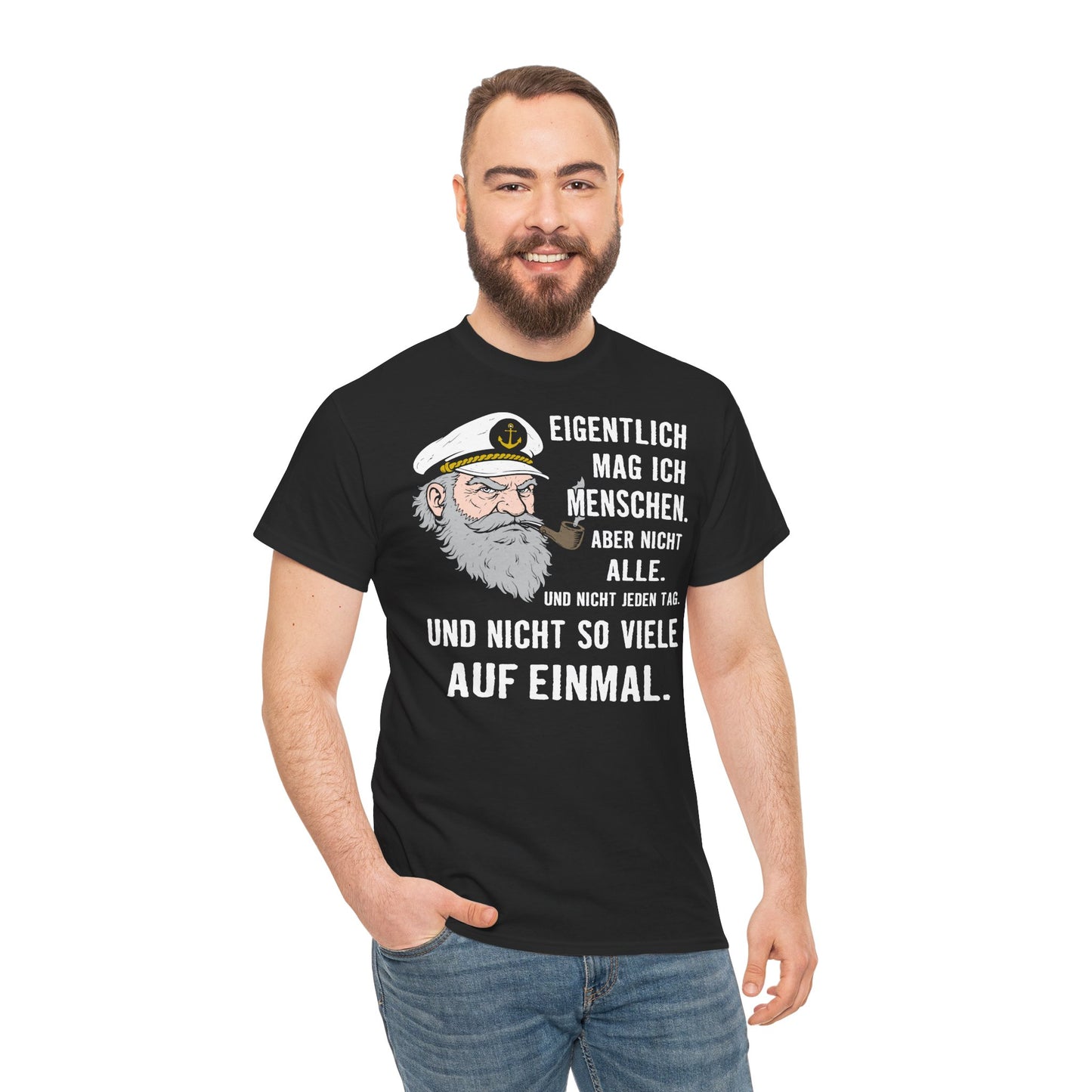 T-Shirt (bis 5XL) Eigentlich mag ich Menschen