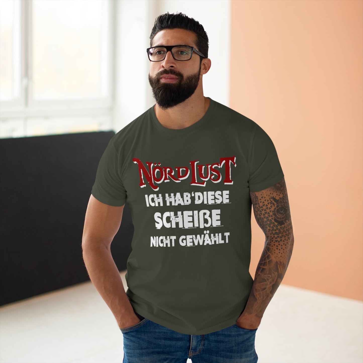 T-Shirt (bis 5XL) NördLust  Ich hab' diese Scheiße nicht gewählt'