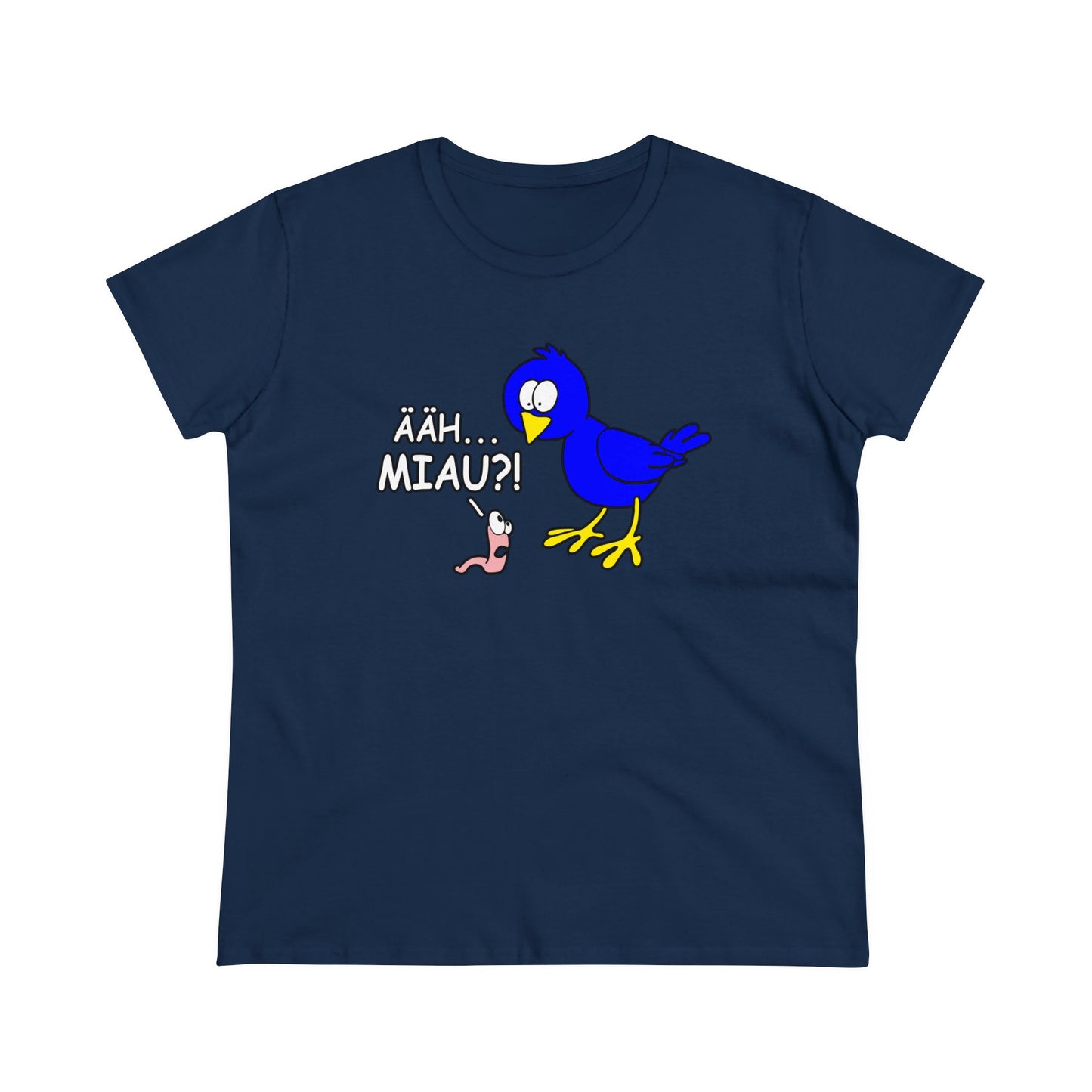 Damen T-Shirt Ääh Miau