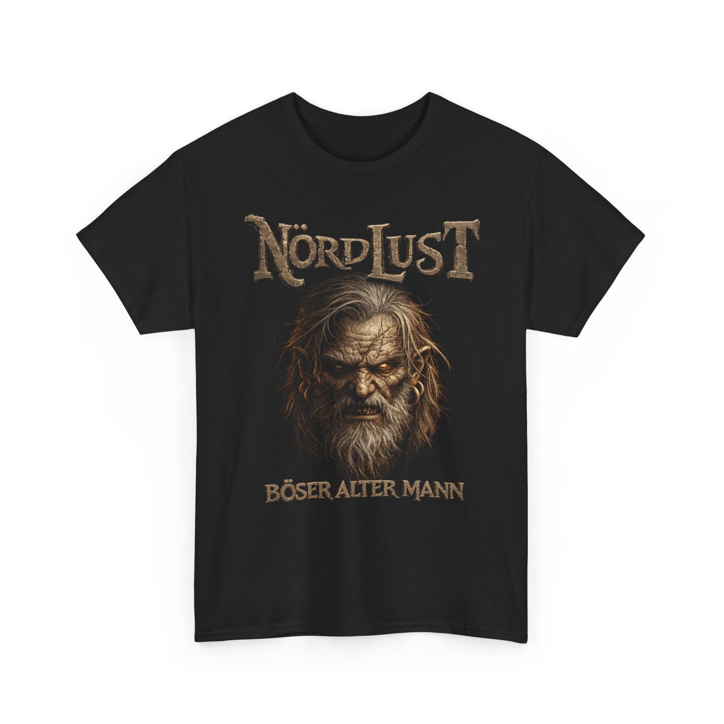 T-Shirt (bis 5XL) NördLust Böser alter Mann