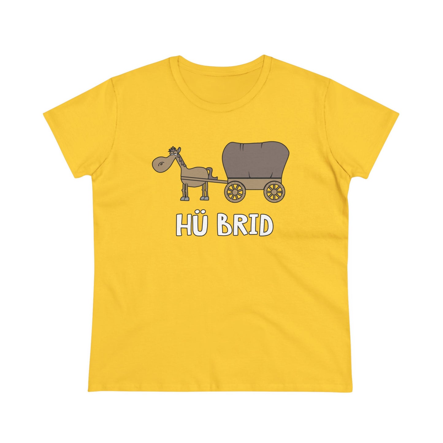 Damen T-Shirt Hü Brid