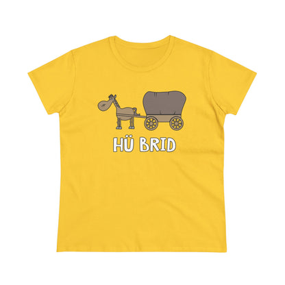 Damen T-Shirt Hü Brid