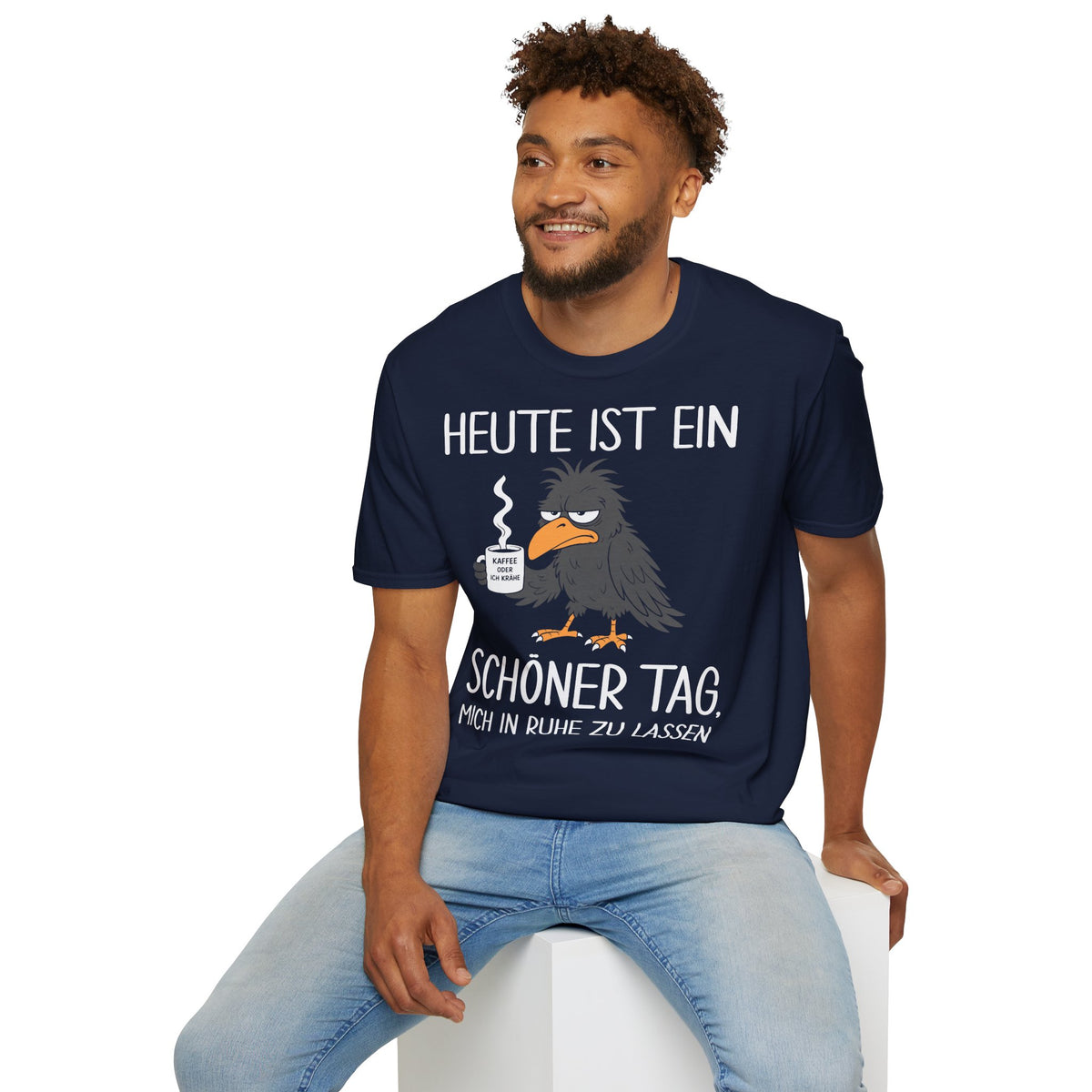 T-Shirt (bis 5XL) Heute ist ein schöner Tag, mich in Ruhe zu lassen