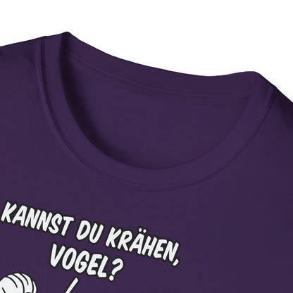 T-Shirt Kannst du krähen, Vogel?
