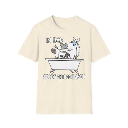 T-Shirt Im Bad bildet sich Schimmel