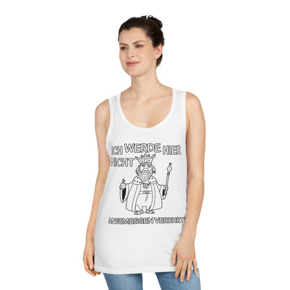 Tank Top Nicht angemessen verehrt