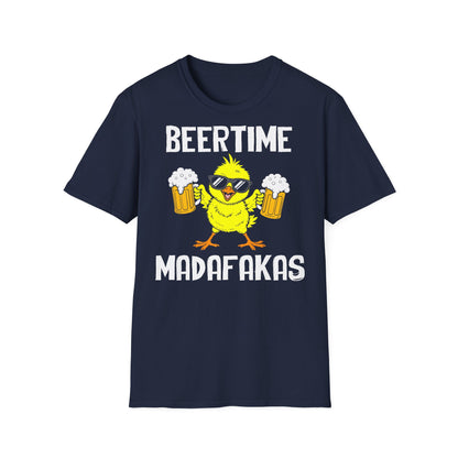 T-Shirt (bis 5XL) Beertime Madafakas
