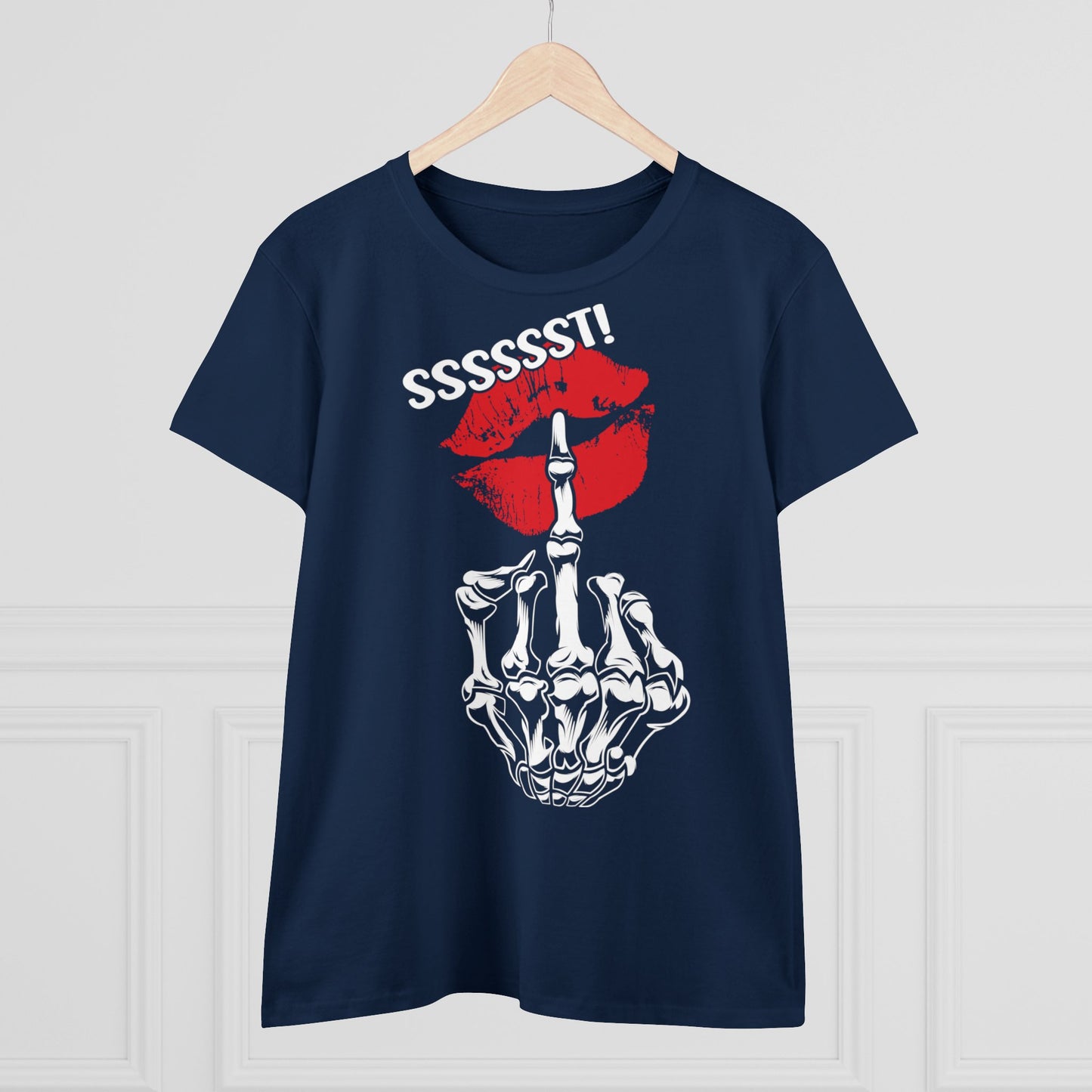 Damen T-Shirt Sssssst