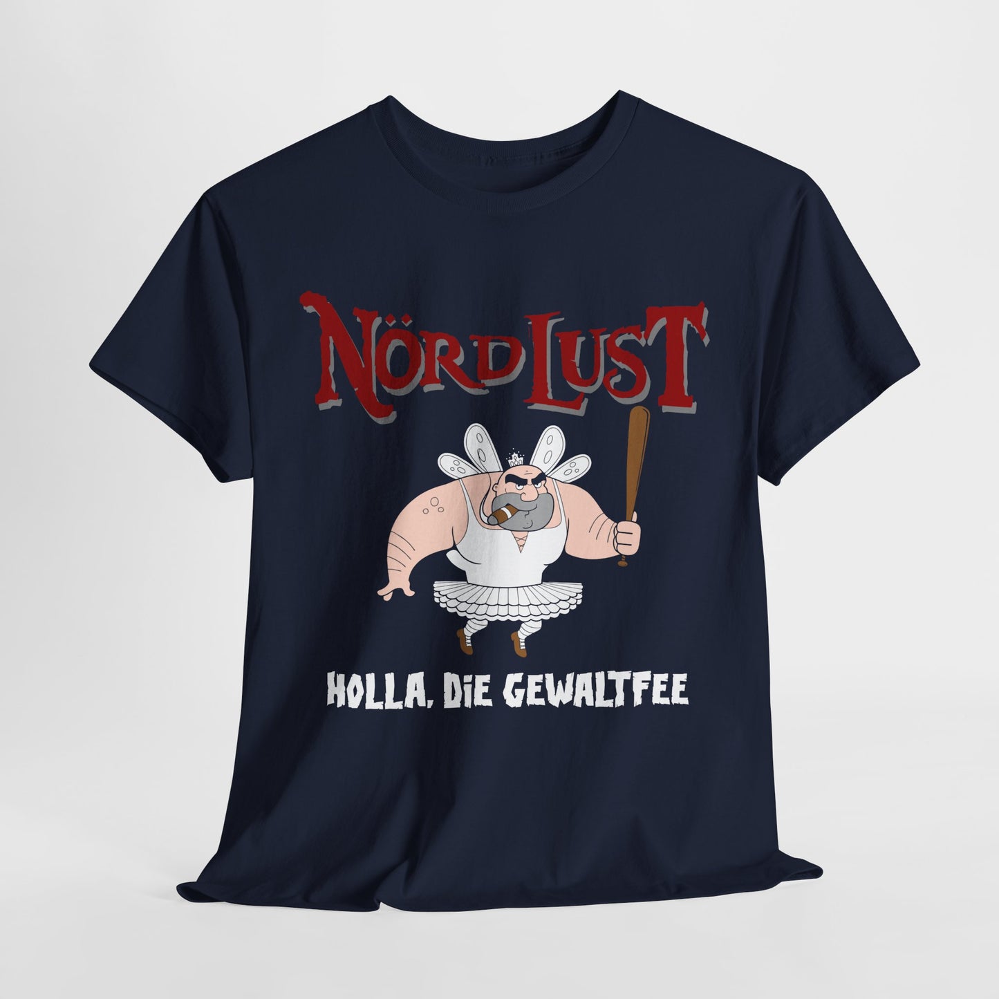 T-Shirt (bis 5XL) NördLust Holla die Gewaltfee