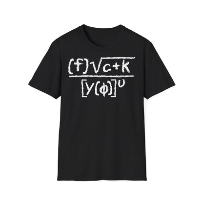 T-Shirt (bis 5XL) Fuck you Formel