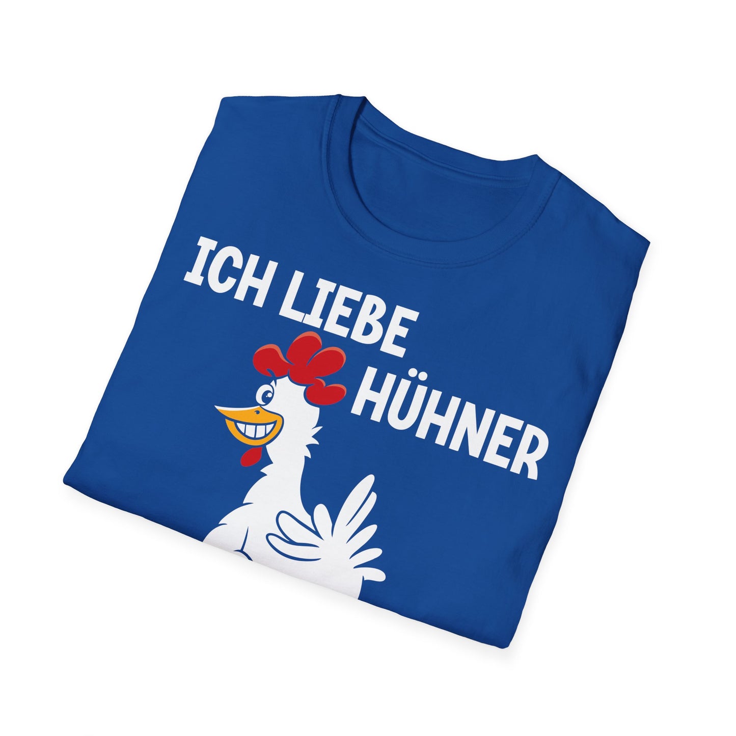 T-Shirt Ich liebe Hühner - die kacken Frühstück