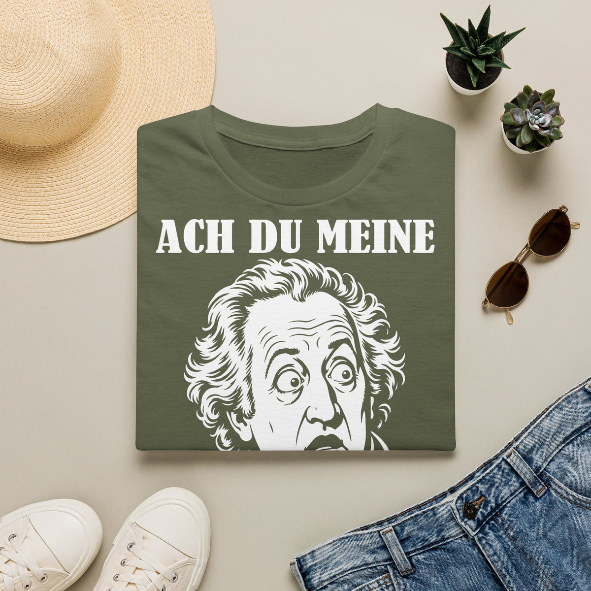 T-Shirt (bis 5XL) Ach Du meine Goethe
