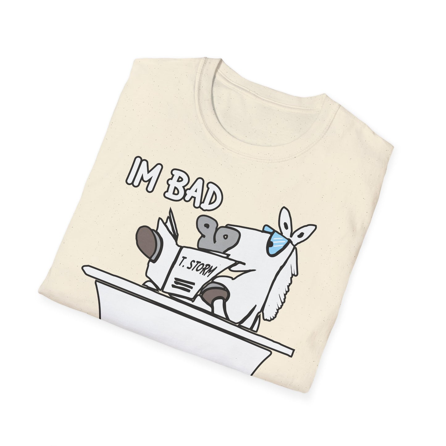 T-Shirt Im Bad bildet sich Schimmel