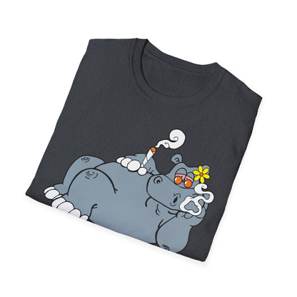 T-Shirt Hippie Hippo