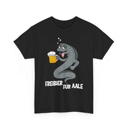 T-Shirt (bis 5XL) Freibier für Aale