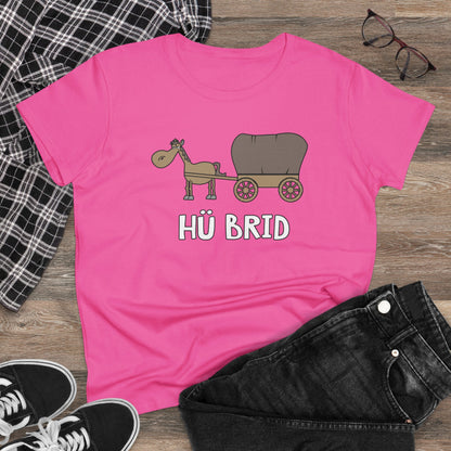 Damen T-Shirt Hü Brid