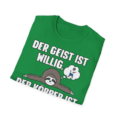 T-Shirt Der Geist ist willig