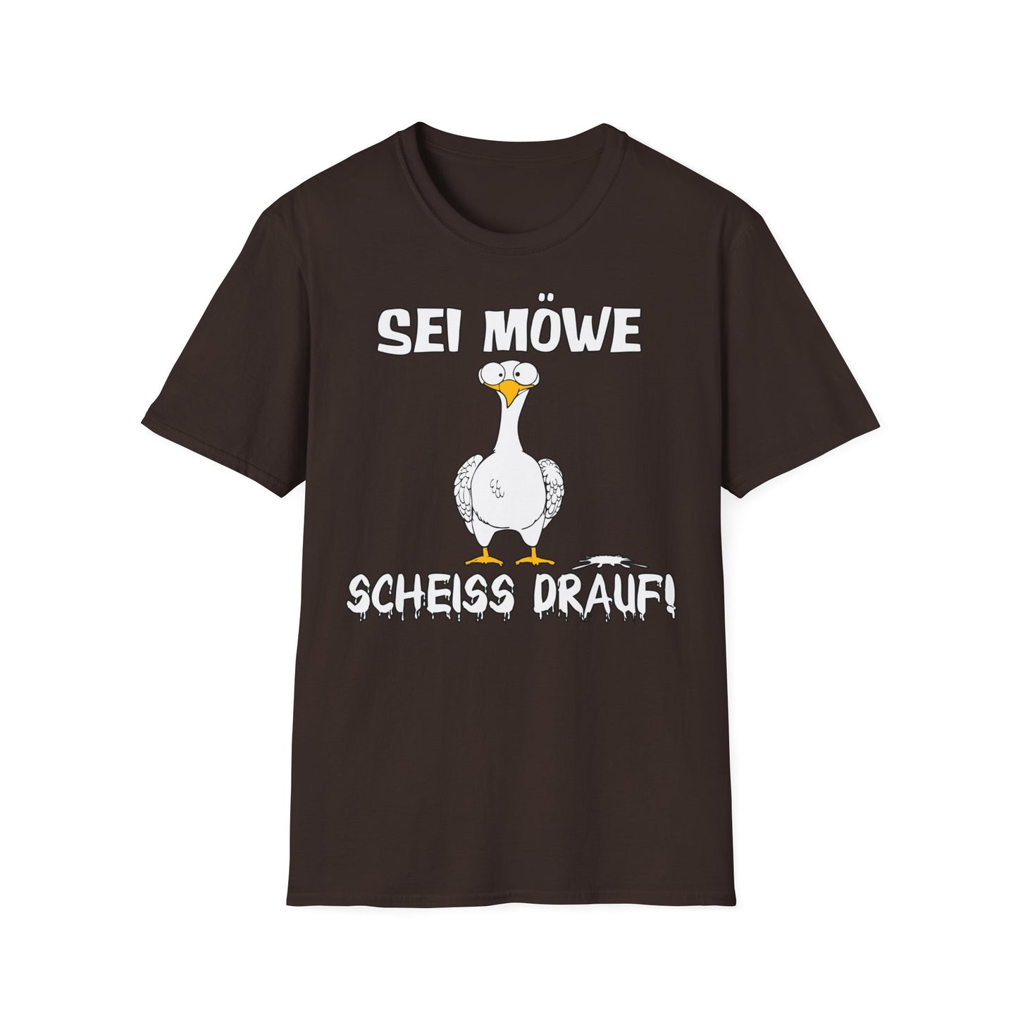 T-Shirt Sei Möwe scheiss drauf