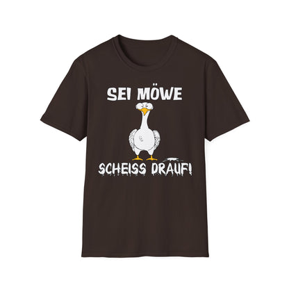 T-Shirt Sei Möwe scheiss drauf