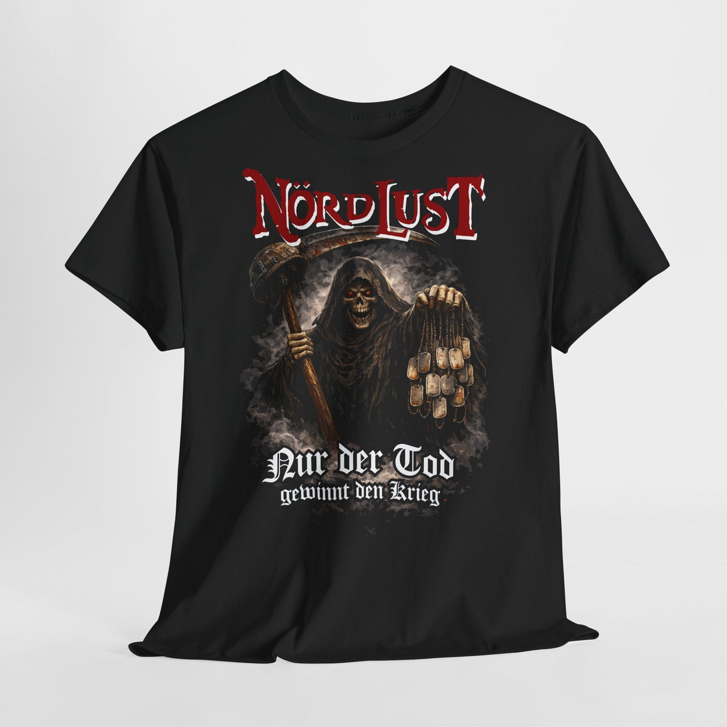 T-Shirt NördLust Nur der Tod gewinnt den Krieg
