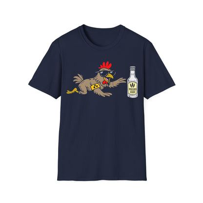 T-Shirt (bis 5XL) Blindes Huhn findet Korn