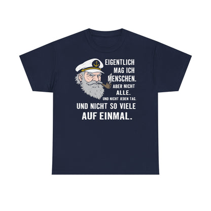 T-Shirt (bis 5XL) Eigentlich mag ich Menschen
