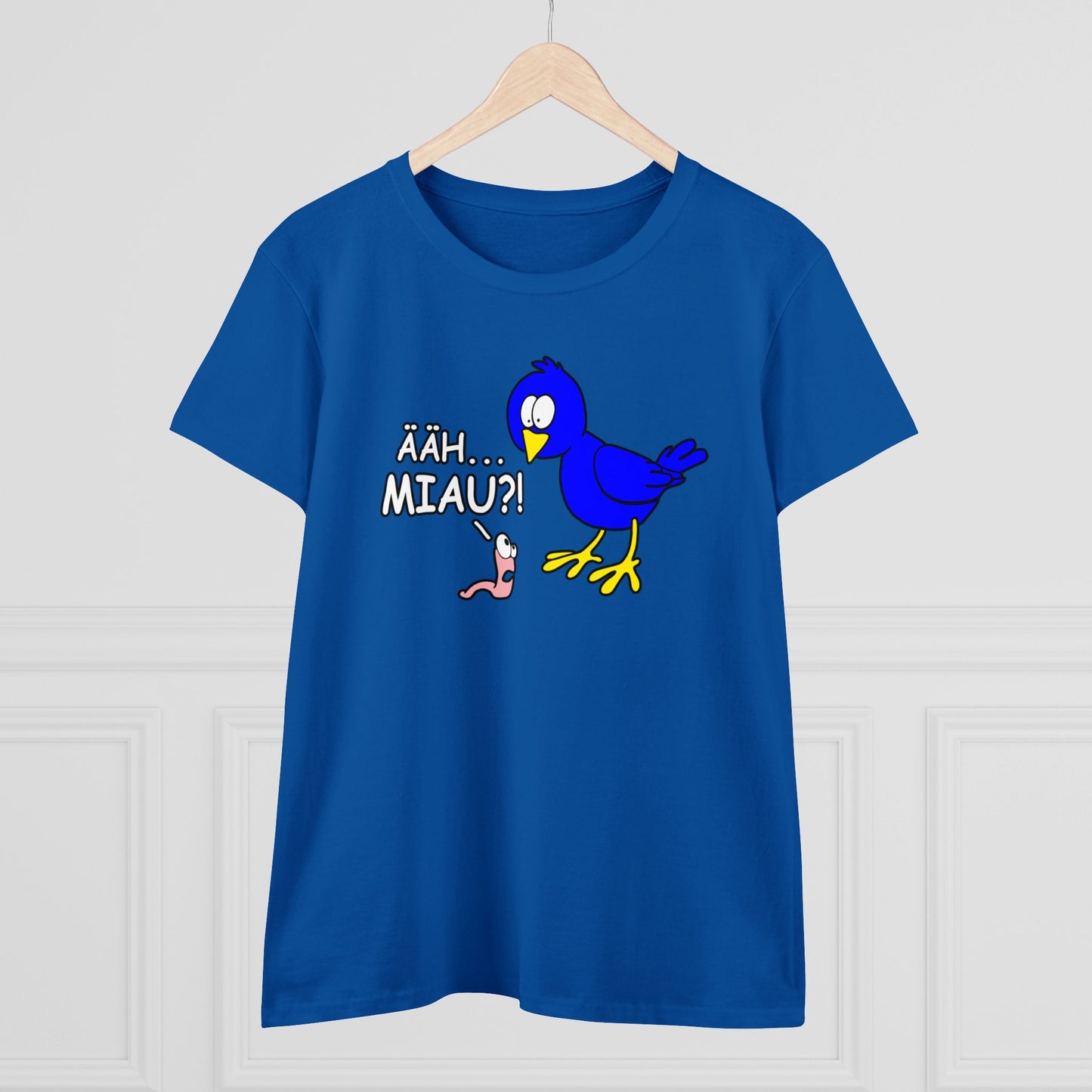 Damen T-Shirt Ääh Miau