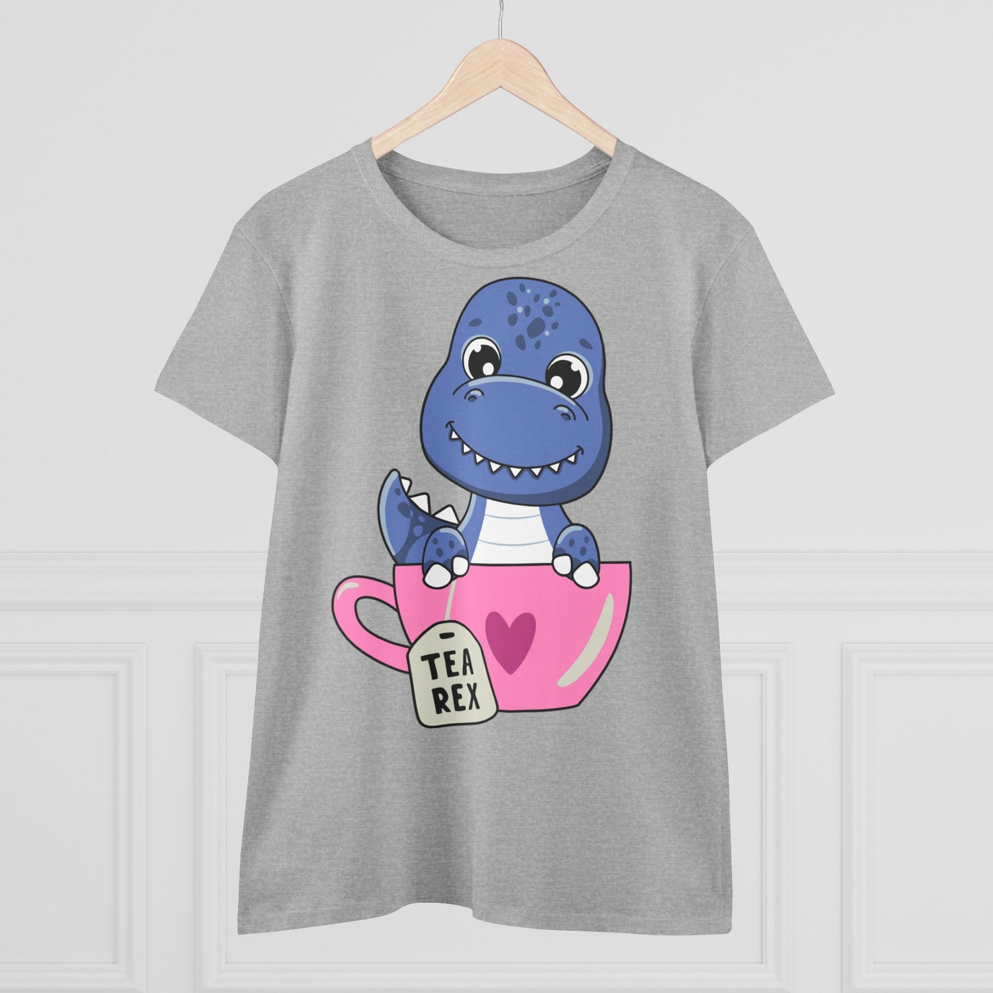 Damen T-Shirt Tea Rex