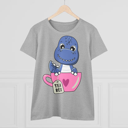 Damen T-Shirt Tea Rex