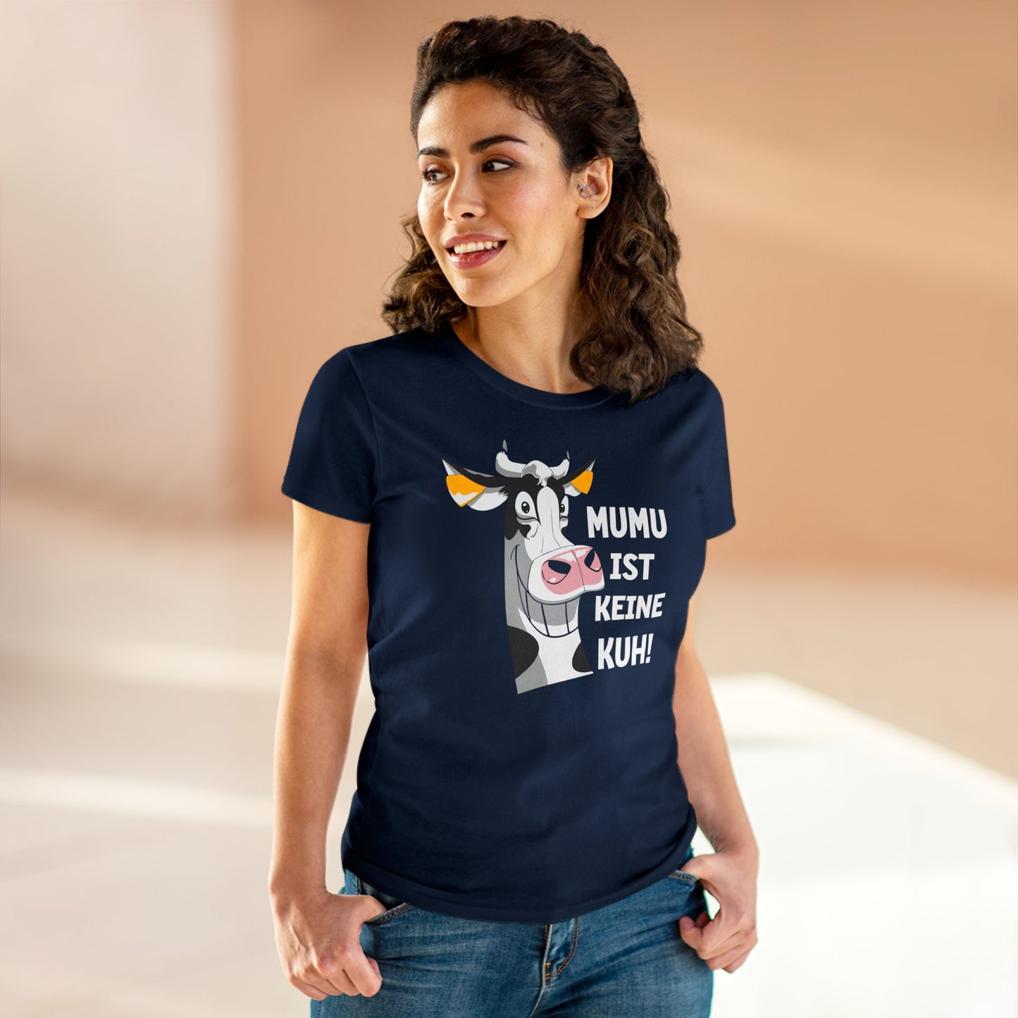 Damen T-Shirt Mumu ist keine Kuh