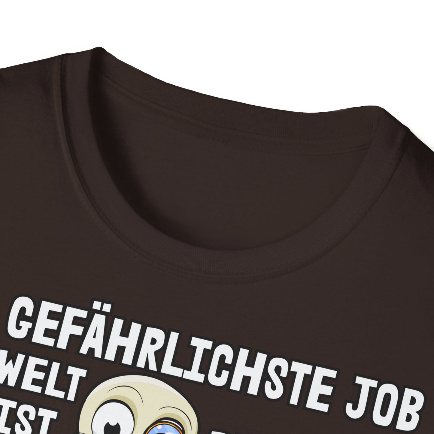 T-Shirt Der gefährlichste Job ist Rentner