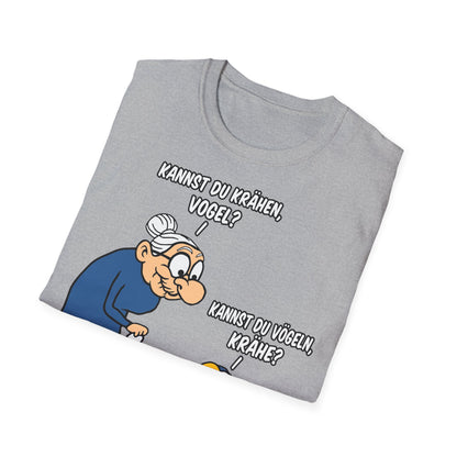 T-Shirt Kannst du krähen, Vogel?