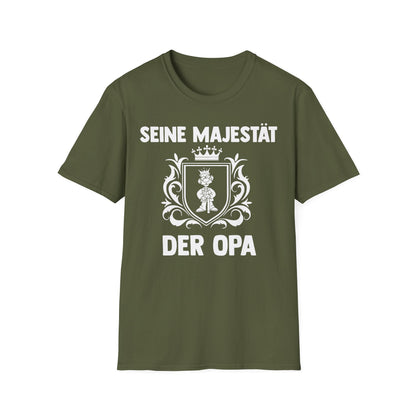 T-Shirt Seine Majestät der Opa