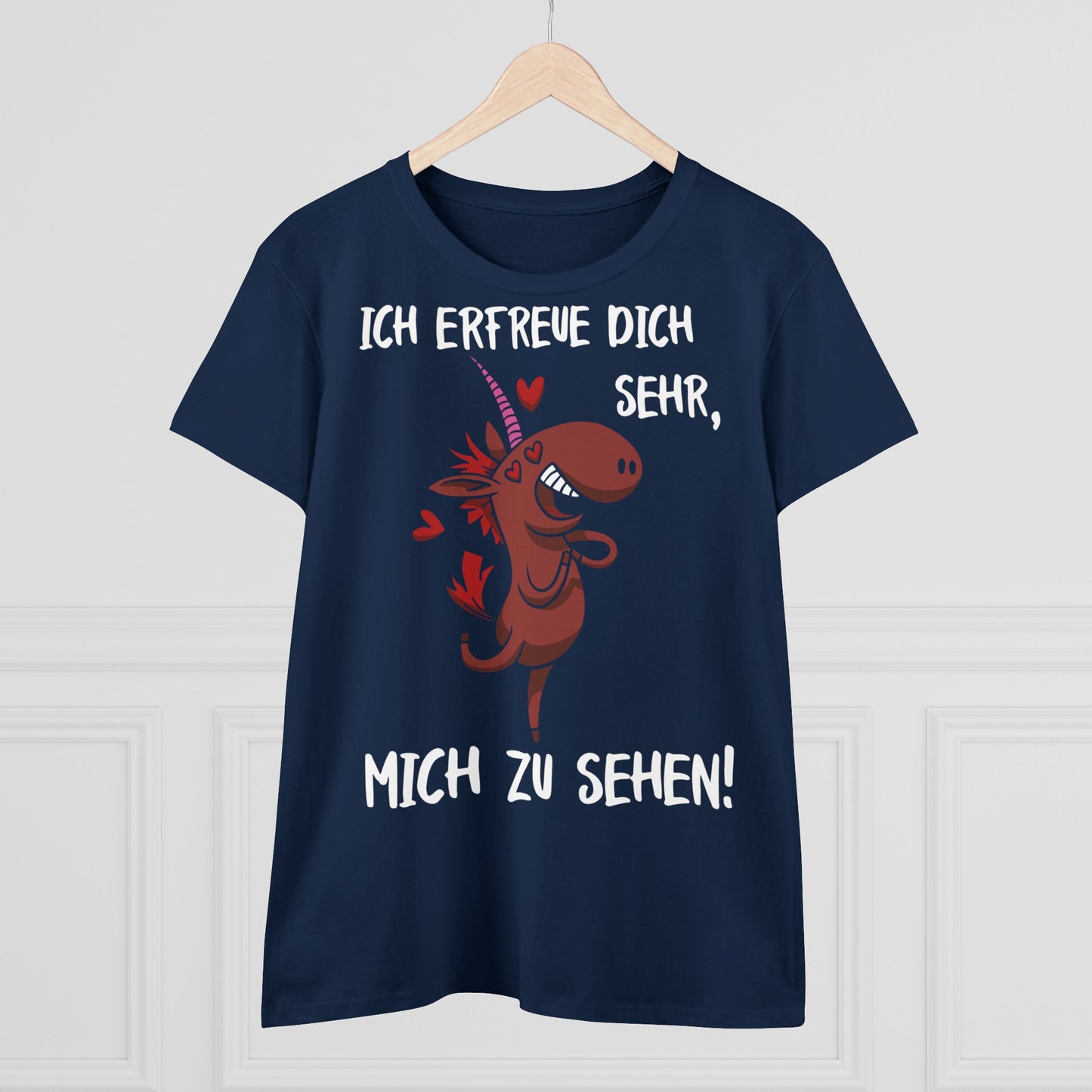 T-Shirt Ich Erfreue dich sehr, mich zu sehen!