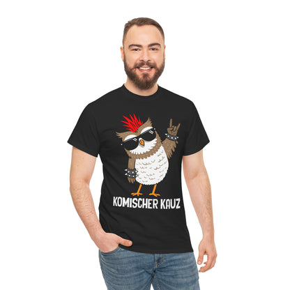 T-Shirt (bis 5XL) Komischer Kauz