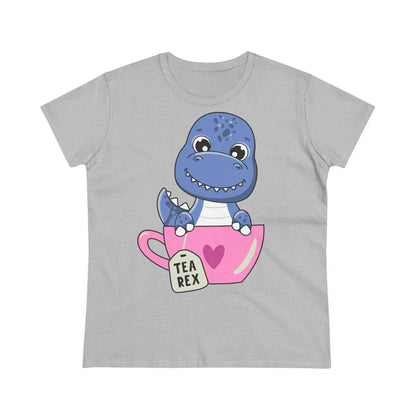 Damen T-Shirt Tea Rex