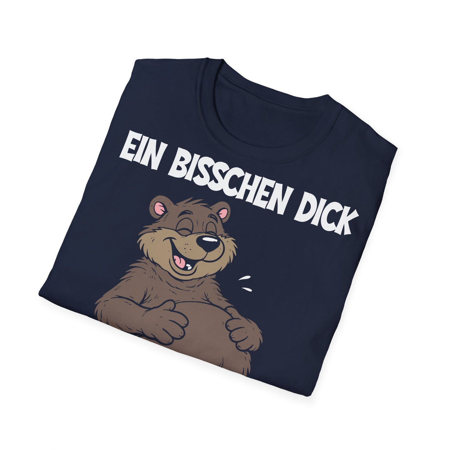 T-Shirt (bis 5XL) Ein bisschen dick, ist nicht so slim