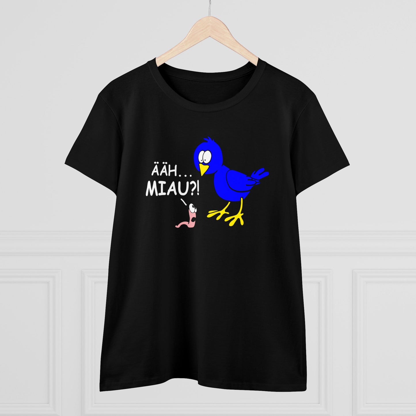 Damen T-Shirt Ääh Miau