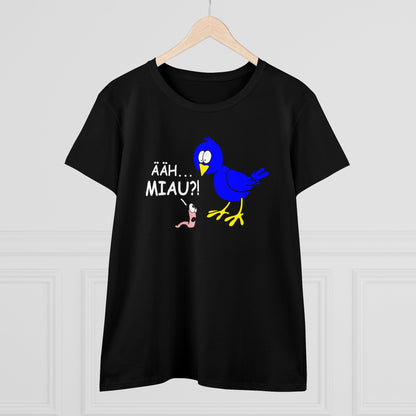 Damen T-Shirt Ääh Miau