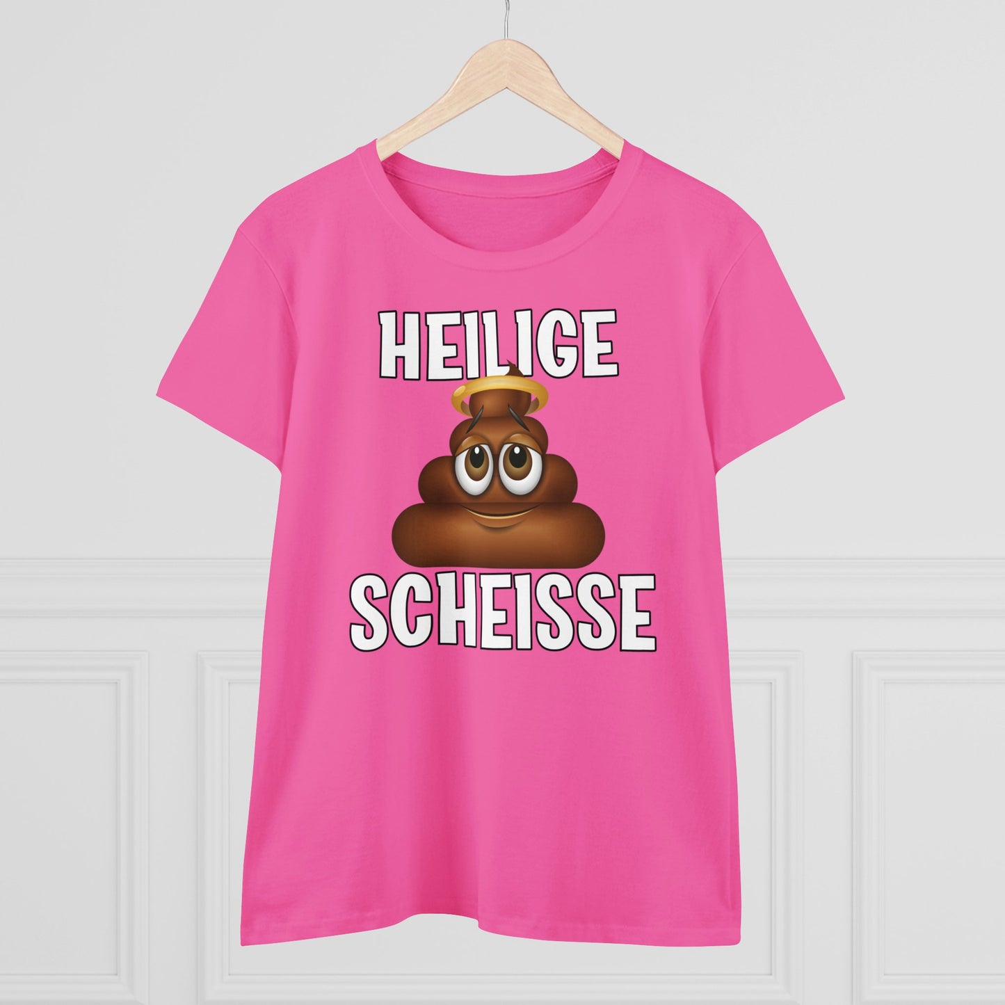 Damen T-Shirt Heilige Scheisse