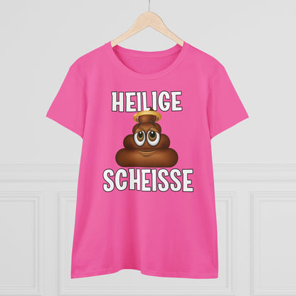 Damen T-Shirt Heilige Scheisse