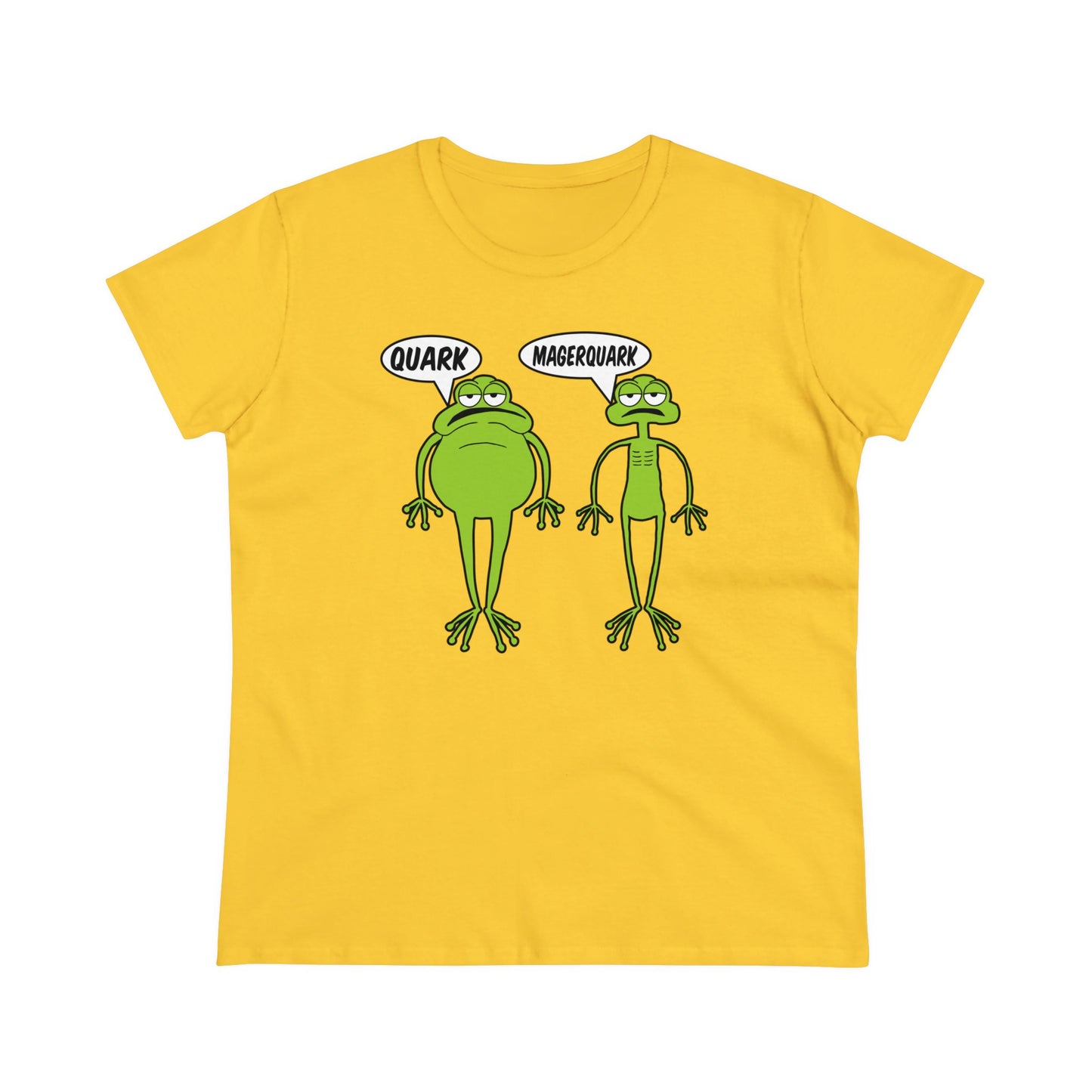 Damen T-Shirt Quark Magerquark